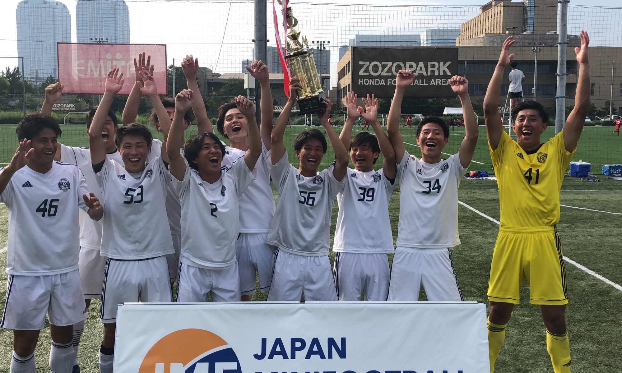 初代チャンピオンは東洋大学サッカー部 一般社団法人 日本ミニフットボール協会